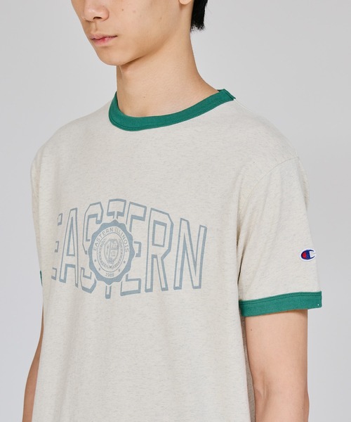 Champion(チャンピオン)の「【Champion/チャンピオン】メンズ ベーシック ショートスリーブTシャツ(Tシャツ/カットソー・メンズ・モカ/グリーン系その他3/ダークブルー/ブラック系その他・X-LARGE/LARGE/MEDIUM/SMALL)」の21枚目の写真