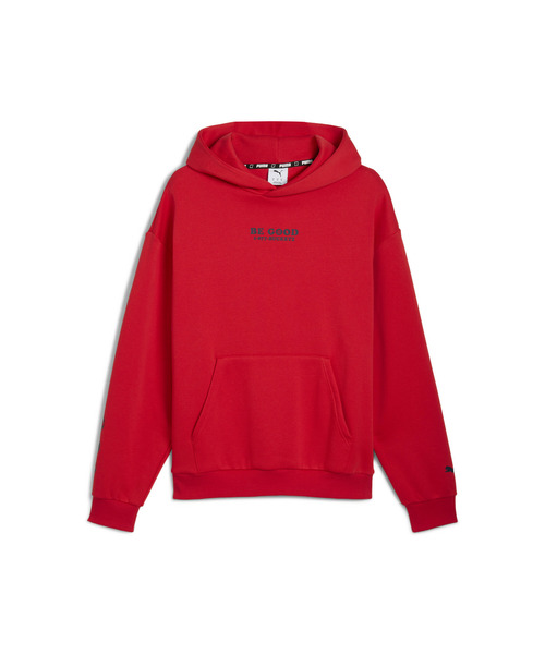 PUMA(プーマ)の「PUMA プーマ メンズ バスケットボール Hoops x E.T. AOP フーディ(パーカー・メンズ・レッド・MEDIUM/X-LARGE/X-SMALL/SMALL/LARGE)」の9枚目の写真