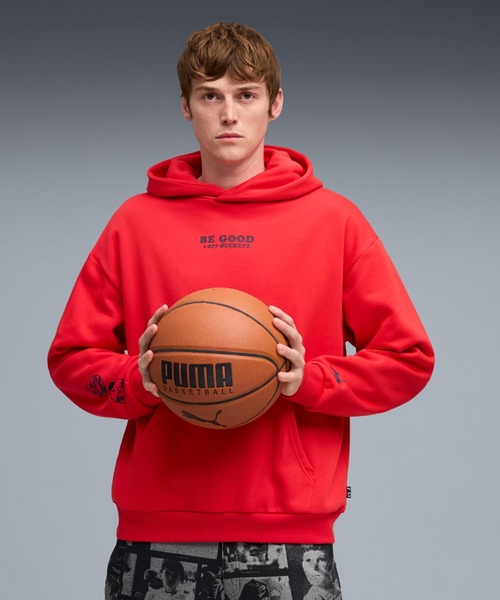 COOGI×PUMA コラボ　セットアップ　バスケット PUMA プーマ メンズ バスケットボール Hoops x E.T. AOP フーディ