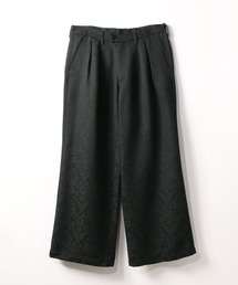 RAGEBLUE | Damascene Jacquard easy Slacks/ダマスク柄ジャガードイージーパンツ【セットアップ対応】(スラックス)