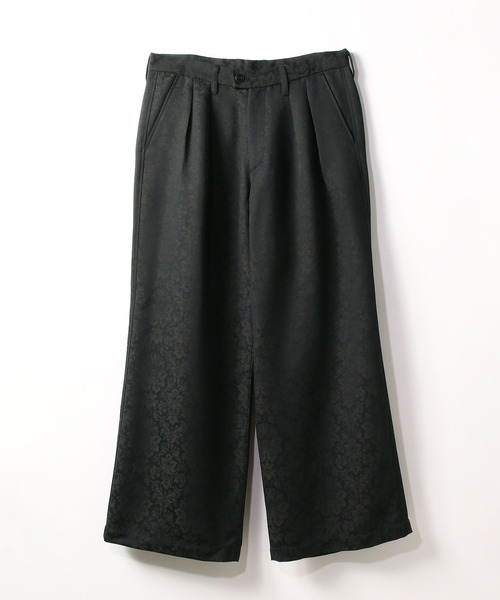 RAGEBLUE(レイジブルー)の「Damascene Jacquard easy Slacks/ダマスク柄ジャガードイージーパンツ【セットアップ対応】(スラックス・メンズ・その他19/キャメル・LARGE/MEDIUM)」の1枚目の写真