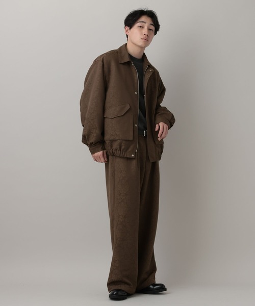 RAGEBLUE(レイジブルー)の「Damascene Jacquard easy Slacks/ダマスク柄ジャガードイージーパンツ【セットアップ対応】(スラックス・メンズ・その他19/キャメル・LARGE/MEDIUM)」の16枚目の写真