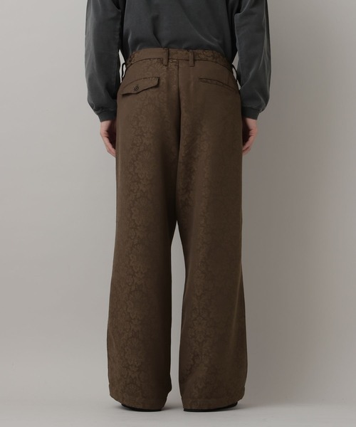 RAGEBLUE(レイジブルー)の「Damascene Jacquard easy Slacks/ダマスク柄ジャガードイージーパンツ【セットアップ対応】(スラックス・メンズ・その他19/キャメル・LARGE/MEDIUM)」の10枚目の写真