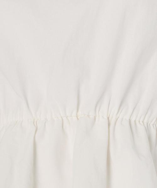 Another Edition(アナザーエディション)の「ヘムフリルブラウス/AEBFC TEN/C ヘムフリル BL(シャツ/ブラウス・レディース・オフホワイト/ライトブルー・FREE)」の13枚目の写真