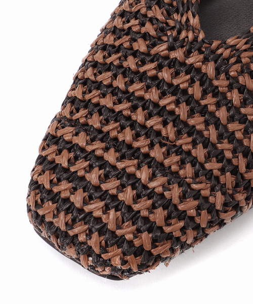 JOURNAL STANDARD relume（ジャーナルスタンダード　レリューム）の「［26SS新作］RELUME メッシュスクエアパンプス（パンプス・レディース・ブラック/ブラウン系その他・24cm/23.5cm/23cm/24.5cm）」の18枚目の写真