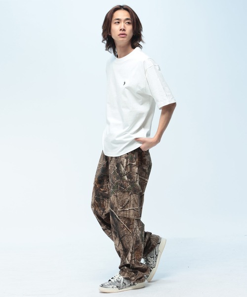 U.S. POLO ASSN.(ユーエスポロアッスン)の「U.S. POLO ASSN. (ユーエスポロアッスン) Tシャツ 半袖 ワンポイント クルーネック オーバーサイズ PLM61211(Tシャツ/カットソー・メンズ・ブラック/ホワイト/ネイビー・M/L/LL)」の4枚目の写真