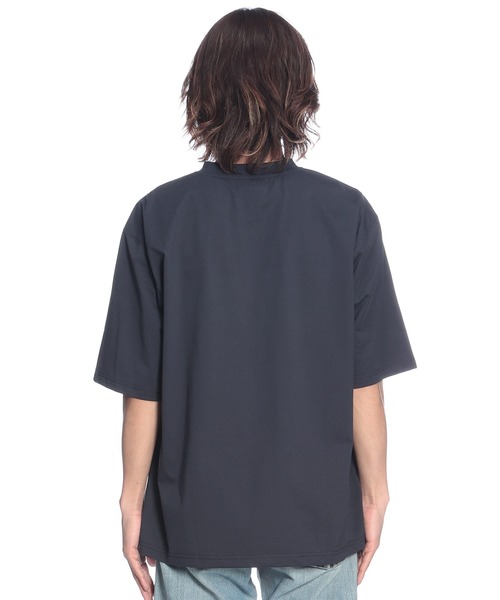 U.S. POLO ASSN.(ユーエスポロアッスン)の「U.S. POLO ASSN. (ユーエスポロアッスン) Tシャツ 半袖 ワンポイント クルーネック オーバーサイズ PLM61211(Tシャツ/カットソー・メンズ・ブラック/ホワイト/ネイビー・M/L/LL)」の14枚目の写真