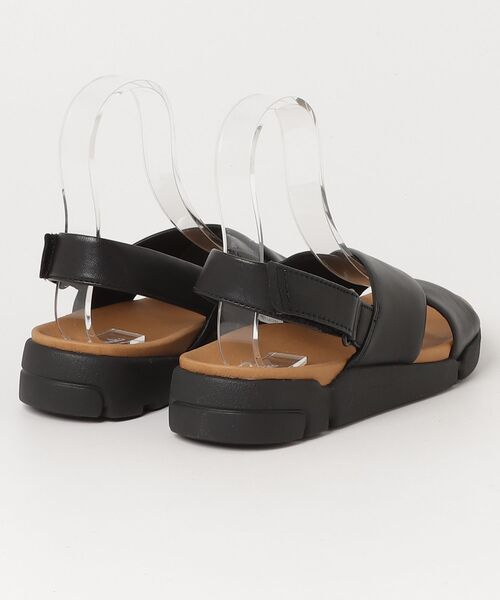 Clarks（クラークス）の「Trigenic2 Raw. / トライジェニック2ロウ (ブラックレザー)（サンダル・レディース・ブラック・UK5/UK5.5/UK4/UK3.5）」の9枚目の写真