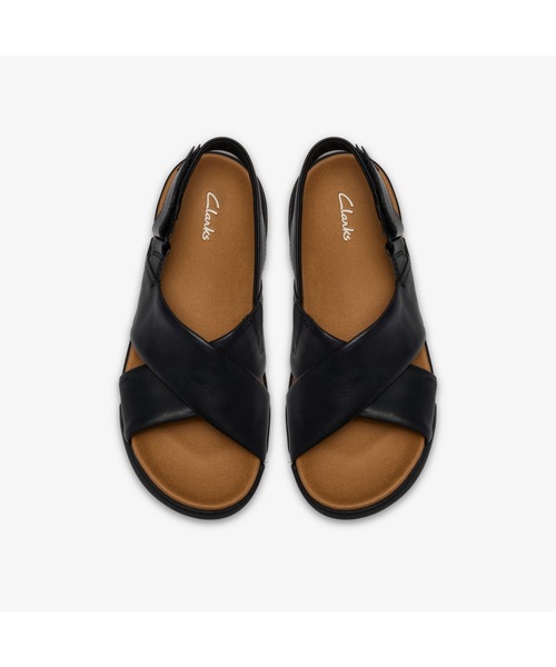Clarks（クラークス）の「Trigenic2 Raw. / トライジェニック2ロウ (ブラックレザー)（サンダル・レディース・ブラック・UK5/UK5.5/UK4/UK3.5）」の6枚目の写真