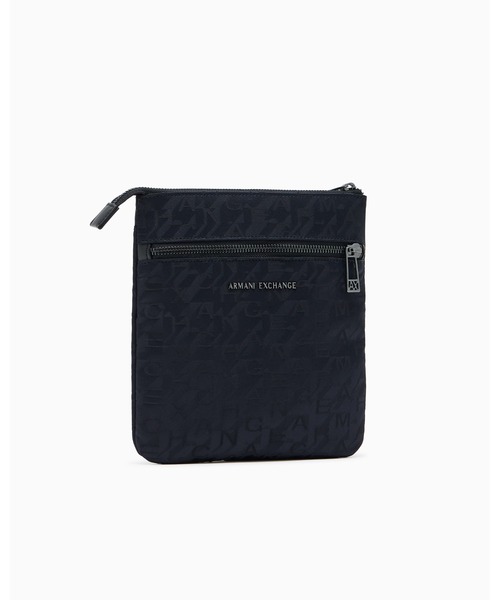ARMANI EXCHANGE(アルマーニエクスチェンジ)の「【A|X アルマーニ エクスチェンジ】オールオーバージャカードロゴ フラットショルダーバッグ(ショルダーバッグ・メンズ・ダークネイビー・FREE)」の5枚目の写真