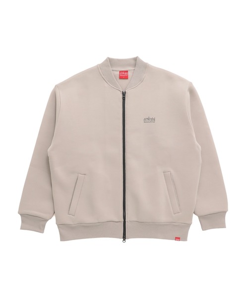 Manhattan Portage（マンハッタンポーテージ）の「Full Zip Blouson（ブルゾン・メンズ・グレイッシュベージュ/ブラック/ダークブラウン・SMALL/MEDIUM/LARGE）」の3枚目の写真