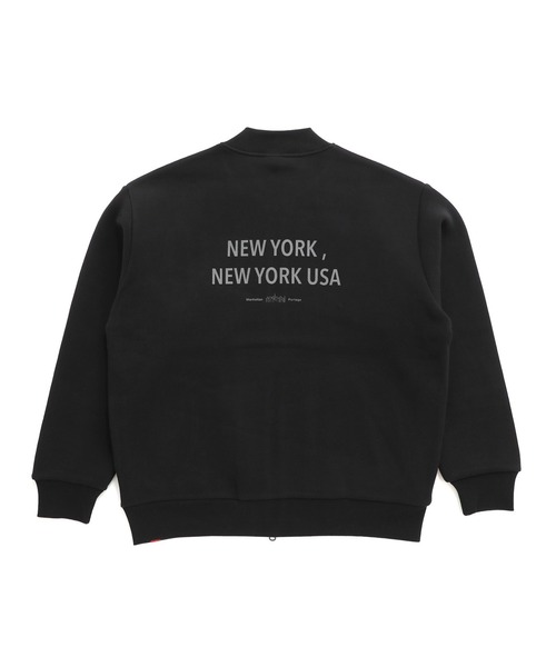 Manhattan Portage（マンハッタンポーテージ）の「Full Zip Blouson（ブルゾン・メンズ・グレイッシュベージュ/ブラック/ダークブラウン・SMALL/MEDIUM/LARGE）」の6枚目の写真