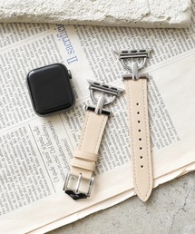 styiro（スタイロ）の「Apple Watch Band メタル×レザー コンビデザイン（デジタル腕時計）」