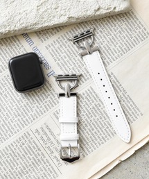 styiro（スタイロ）の「Apple Watch Band メタル×レザー コンビデザイン（デジタル腕時計）」