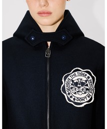 'KENZO Badges' ピーコート イン ミックス ウール
