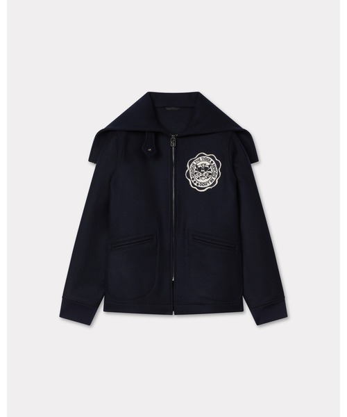 KENZO（ケンゾー）の「'KENZO Badges' ピーコート イン ミックス ウール（その他アウター・レディース・ブルー系その他4・36）」の7枚目の写真