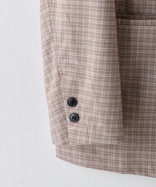 WHIMSIC（ウィムジック）の「【UNISEX/SETUP対応/2サイズ展開】2Bテーラードジャケット（テーラードジャケット・メンズ・ブルー/ネイビー/ベージュ・FREE）」の5枚目の写真