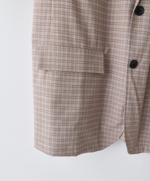 WHIMSIC（ウィムジック）の「【UNISEX/SETUP対応/2サイズ展開】2Bテーラードジャケット（テーラードジャケット・メンズ・ブルー/ネイビー/ベージュ・FREE）」の7枚目の写真