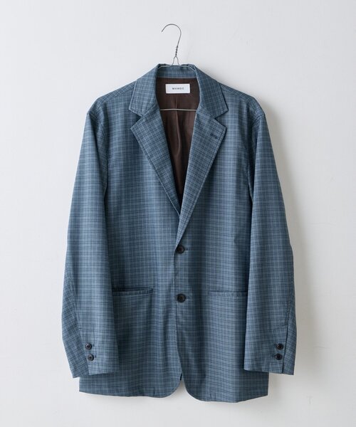 WHIMSIC（ウィムジック）の「【UNISEX/SETUP対応/2サイズ展開】2Bテーラードジャケット（テーラードジャケット・メンズ・ブルー/ネイビー/ベージュ・FREE）」の17枚目の写真