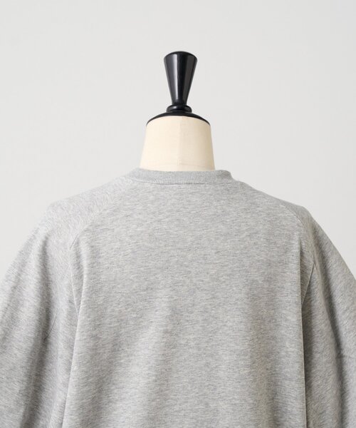 BEARDSLEY（ビアズリー）の「ランタンスリーブウラケワンピース（ワンピース・レディース・グレー/ネイビー・FREE）」の13枚目の写真