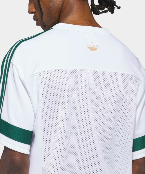 adidas(アディダス)の「スケートボーディング x タイショーン アメリカンフットボールジャージ / アディダスオリジナルス adidas Originals(Tシャツ/カットソー・メンズ・ホワイト・X-LARGE/SMALL/MEDIUM/LARGE/3XL/XX-LARGE/X-SMALL)」の6枚目の写真