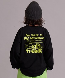 pairmanon（ペアマノン）の「【綿100%】ロゴ グラフィック プリント 長袖 Tシャツ【PAIRMANON STREET】（Tシャツ/カットソー）」