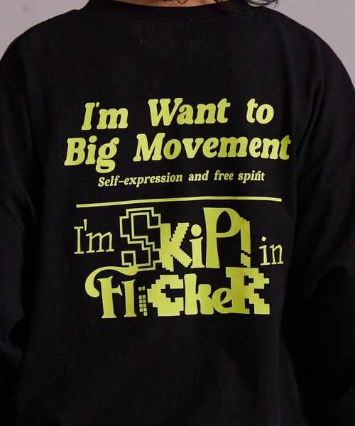 PAIRMANON STREET（ペアマノンストリート）の「【綿100%】ロゴ グラフィック プリント 長袖 Tシャツ【PAIRMANON STREET】（Tシャツ/カットソー・キッズ・ブラック/パープル/オフホワイト/ブラック系その他/ブルー/ホワイト系その他/レッド/グリーン・100/110/120/130/140/150/160/90）」の10枚目の写真