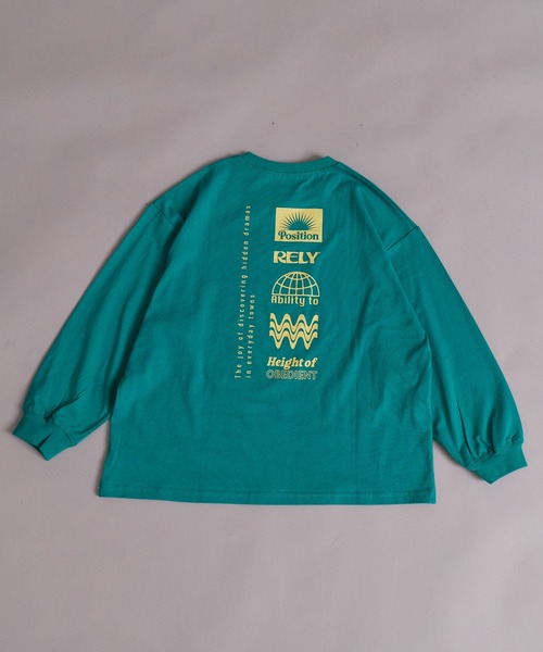 PAIRMANON STREET（ペアマノンストリート）の「【綿100%】ロゴ グラフィック プリント 長袖 Tシャツ【PAIRMANON STREET】（Tシャツ/カットソー・キッズ・ブラック/パープル/オフホワイト/ブラック系その他/ブルー/ホワイト系その他/レッド/グリーン・100/110/120/130/140/150/160/90）」の17枚目の写真