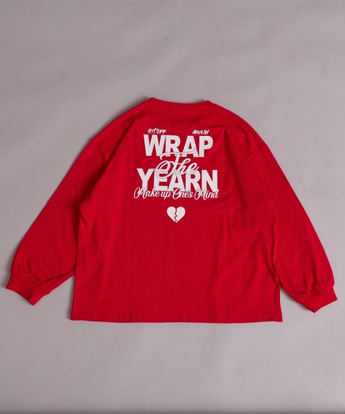 PAIRMANON STREET（ペアマノンストリート）の「【綿100%】ロゴ グラフィック プリント 長袖 Tシャツ【PAIRMANON STREET】（Tシャツ/カットソー・キッズ・ブラック/パープル/オフホワイト/ブラック系その他/ブルー/ホワイト系その他/レッド/グリーン・100/110/120/130/140/150/160/90）」の21枚目の写真