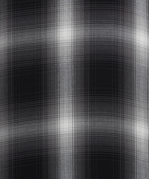 Purple&Yellow（パープルアンドイエロー）の「オンブレーチェックシャツ（シャツ/ブラウス・メンズ・ブラック/サックスブルー・SMALL/MEDIUM/LARGE）」の19枚目の写真