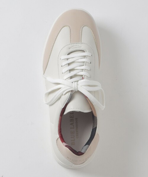BLUE LABEL CRESTBRIDGE(ブルーレーベルクレストブリッジ)の「ベーシックスニーカー(スニーカー・レディース・ホワイト・M/S)」の2枚目の写真