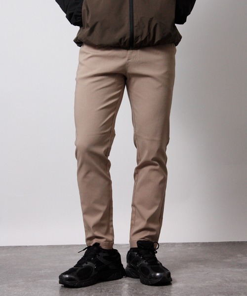 NYLAUS（ナイラス）の「【Nylaus】超ストレッチイージーパンツ スリム ロングパンツ スキニー UVカット アンチピリング（その他パンツ・メンズ・カーキ/ベージュ/ネイビー/グレー/ブラック・L/M）」の3枚目の写真