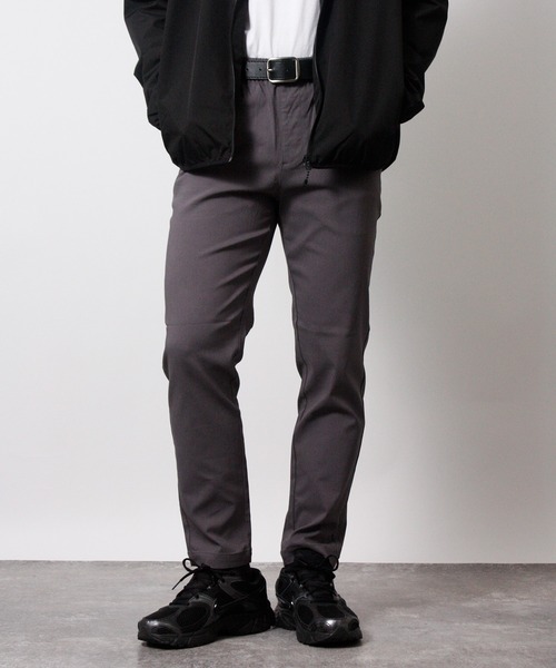 NYLAUS（ナイラス）の「【Nylaus】超ストレッチイージーパンツ スリム ロングパンツ スキニー UVカット アンチピリング（その他パンツ・メンズ・カーキ/ベージュ/ネイビー/グレー/ブラック・L/M）」の2枚目の写真