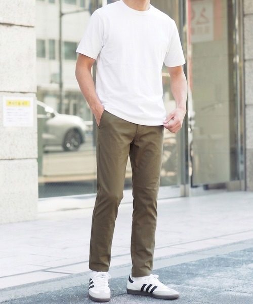 NYLAUS（ナイラス）の「【Nylaus】超ストレッチイージーパンツ スリム ロングパンツ スキニー UVカット アンチピリング（その他パンツ・メンズ・カーキ/ベージュ/ネイビー/グレー/ブラック・L/M）」の12枚目の写真