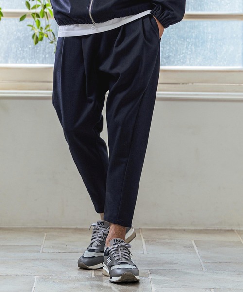 Magine(マージン)の「mp14661- TR Stretch Easy Tapered Pants イージーテーパードパンツ(MGN-261-033)(その他パンツ・メンズ・ネイビー/チャコール/ブラック・48/46/44)」の3枚目の写真