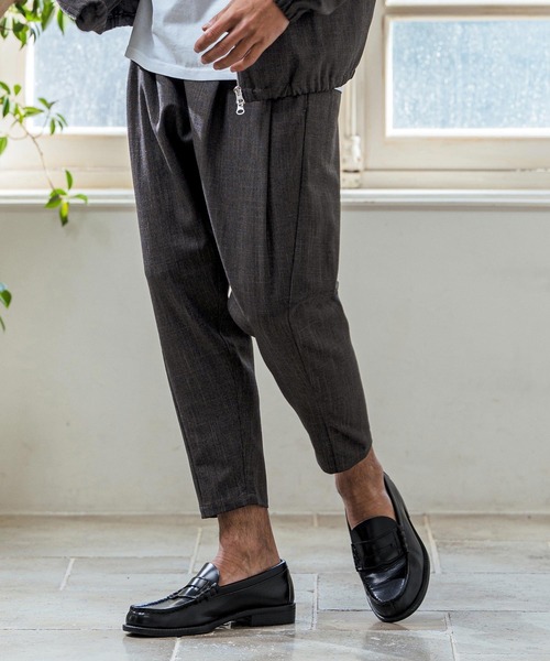 Magine(マージン)の「mp14661- TR Stretch Easy Tapered Pants イージーテーパードパンツ(MGN-261-033)(その他パンツ・メンズ・ネイビー/チャコール/ブラック・48/46/44)」の2枚目の写真