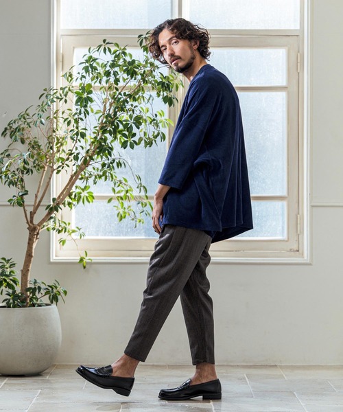 Magine(マージン)の「mp14661- TR Stretch Easy Tapered Pants イージーテーパードパンツ(MGN-261-033)(その他パンツ・メンズ・ネイビー/チャコール/ブラック・48/46/44)」の6枚目の写真