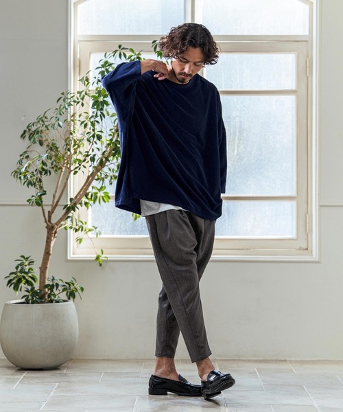 Magine(マージン)の「mp14661- TR Stretch Easy Tapered Pants イージーテーパードパンツ(MGN-261-033)(その他パンツ・メンズ・ネイビー/チャコール/ブラック・48/46/44)」の7枚目の写真