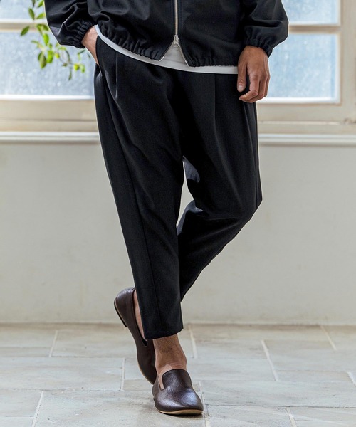Magine(マージン)の「mp14661- TR Stretch Easy Tapered Pants イージーテーパードパンツ(MGN-261-033)(その他パンツ・メンズ・ネイビー/チャコール/ブラック・48/46/44)」の15枚目の写真