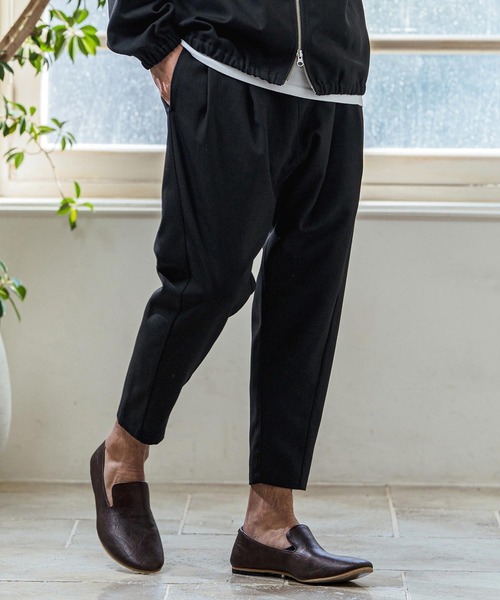Magine(マージン)の「mp14661- TR Stretch Easy Tapered Pants イージーテーパードパンツ(MGN-261-033)(その他パンツ・メンズ・ネイビー/チャコール/ブラック・48/46/44)」の16枚目の写真