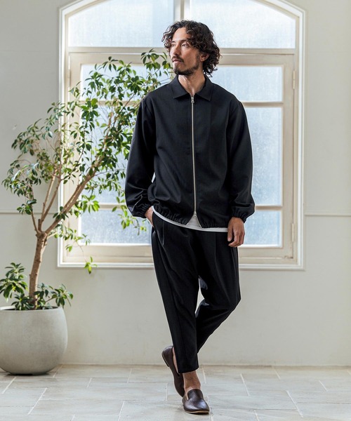 Magine(マージン)の「mp14661- TR Stretch Easy Tapered Pants イージーテーパードパンツ(MGN-261-033)(その他パンツ・メンズ・ネイビー/チャコール/ブラック・48/46/44)」の18枚目の写真