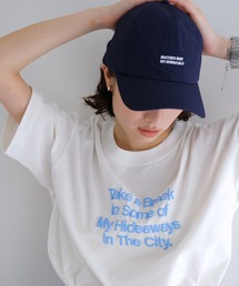 ANME（アンメ）の「接触冷感/UVカット(UPF50＋)/撥水加工ナイロンロゴキャップ【スカーフ付き/2点セット】（キャップ）」