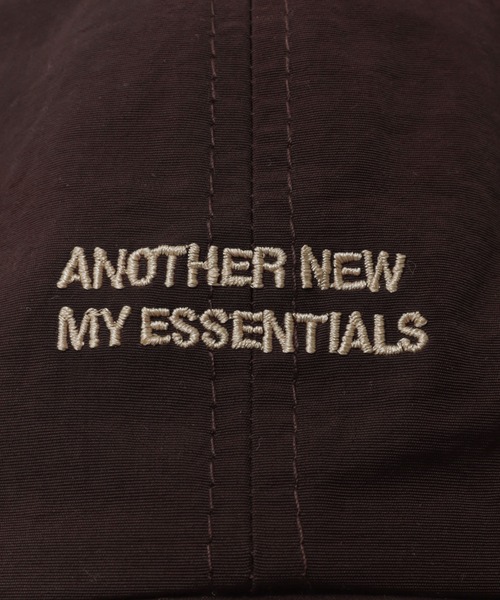 ANME（アンメ）の「接触冷感/UVカット(UPF50＋)/撥水加工ナイロンロゴキャップ【スカーフ付き/2点セット】（キャップ・レディース・ネイビー/ブラック/ブラウン・FREE）」の22枚目の写真