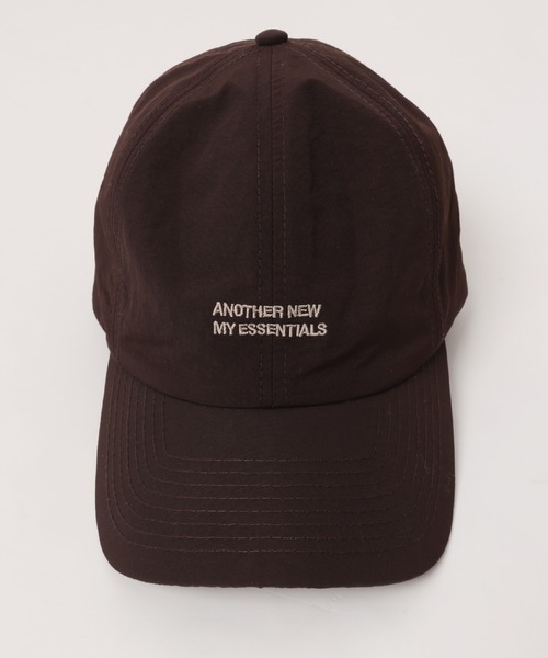 ANME（アンメ）の「接触冷感/UVカット(UPF50＋)/撥水加工ナイロンロゴキャップ【スカーフ付き/2点セット】（キャップ・レディース・ネイビー/ブラック/ブラウン・FREE）」の5枚目の写真