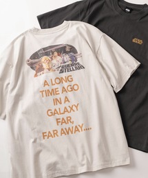 STAR WARS（スターウォーズ）の「【71】【STAR WARS スターウォーズ】ユーズドライク クルーネックTシャツ バックプリント ユニセックス レディース メンズ（Tシャツ/カットソー）」