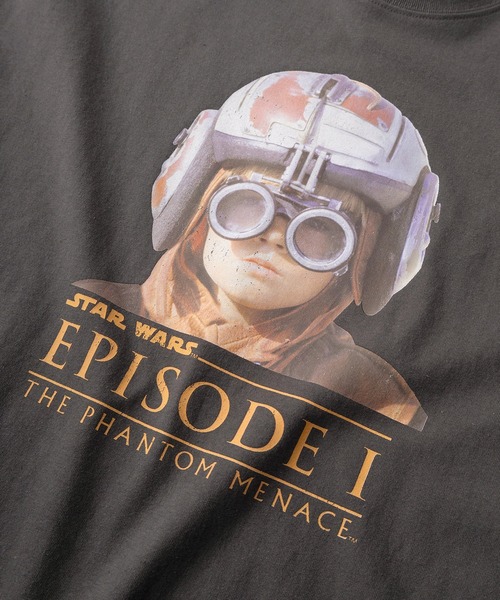 STAR WARS（スターウォーズ）の「【71】【STAR WARS/スターウォーズ】ユーズドライク クルーネックTシャツ/バックプリント/ユニセックス/レディース/メンズ（Tシャツ/カットソー・メンズ・アイボリー系3/アイボリー系2/アイボリー系1/グレー系1/グレー系3/グレー系2/アイボリー系/グレー系・M/XL/L）」の20枚目の写真