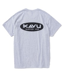 KAVU/カブー Oval Logo Pocket Tee/オーバルロゴ ポケット Tシャツ