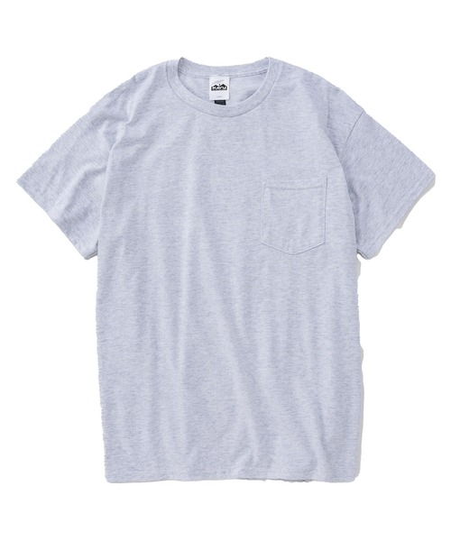 KAVU（カブー）の「KAVU/カブー Oval Logo Pocket Tee/オーバルロゴ ポケット Tシャツ（Tシャツ/カットソー・メンズ・アッシュグレー/ネイビー・X-LARGE/MEDIUM/LARGE）」の3枚目の写真
