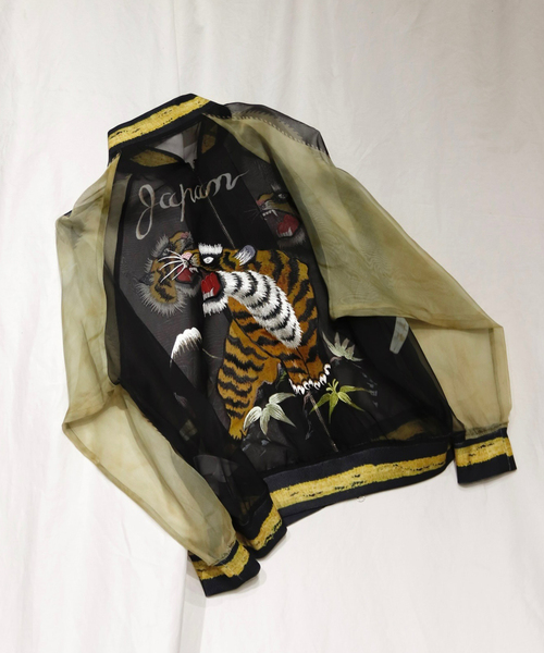 TOLQ(トルク)の「TOLQ / トルク Skeleton Printed Souvenir Jacket(その他アウター・メンズ・ブラック・4)」の7枚目の写真