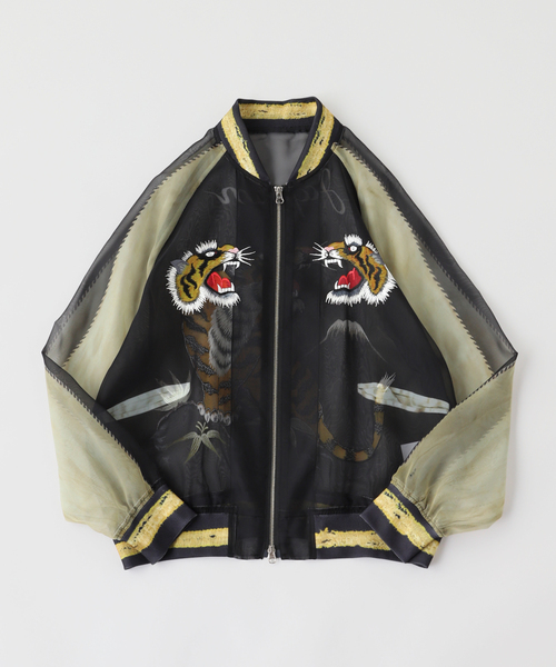TOLQ(トルク)の「TOLQ / トルク Skeleton Printed Souvenir Jacket(その他アウター・メンズ・ブラック・4)」の11枚目の写真